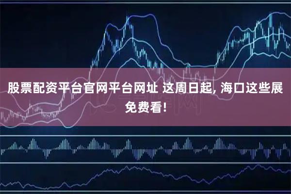 股票配资平台官网平台网址 这周日起, 海口这些展免费看!
